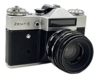 Auktion 367<br>Zenit-E Kamera, inkl. Objektiv, Alters &amp; Gebrauchsspuren