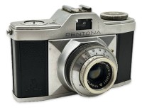 Auktion 367<br>Pentona Kamera, inkl. Objektiv, Alters &amp; Gebrauchsspuren