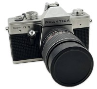 Auktion 367<br>Praktica Super TL3 Kamera, inkl. Objektiv, Alters &amp; Gebrauchsspuren