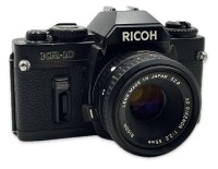 Auktion 367<br>Ricoh KR-10 Kamera, inkl. Objektiv, Alters &amp; Gebrauchsspuren