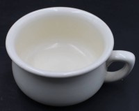 Auktion 367<br>Nachttopf, cremefarben, H-11 cm, D-19 cm, guter Zustand