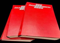 Auktion 367<br>3 gr. Ordner "Das 3.Reich" gebundene Hefte, Das 3.Reich im Spiegel der Presse