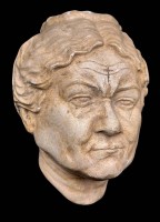 Auktion 367<br>Stuck Kopf, Bildhauer-Arbeit, H-o9 cm