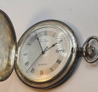 Auktion 367<br>Quartz HTU "Jean Jacot" Sprungdeckel, Werk l&auml;uft, D-4,5 cm