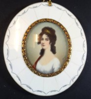Miniaturportrait, Prinz. von Braunschweig, 11x10 cm,