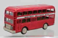 Auktion 368 / Los 12002 <br>Doppeldeckerbus, MF 185, China, Schwungrad, ca. H-12cm L-27,5cm