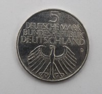 Auktion 368<br>5 Mark, Germanisches Museum, 1952, D-2,8cm
