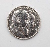 Auktion 368 / Los 6016 <br>2 Mark 1906 - Friedrich und Luise von Baden / Goldene Hochzeit, ca 11,1gr., D-2,8cm