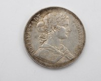 Auktion 368<br>Vereinstaler der Freien Stadt Frankfurt,  1862, 18,5gr., D-3,5cm