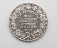 Auktion 368<br>Bremer Siegestaler von 1871, 17,6gr., D-3,5cm
