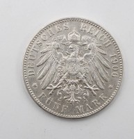 Auktion 368 / Los 6022 <br>5 Mark-Silberm&uuml;nze der Freien Hansestadt Bremen, 1906, ca. 27,8gr., D-4cm