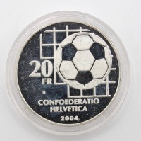 Auktion 368<br>20 Franken 2004, Schweiz, Fifa, boxed