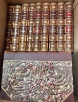 Auktion 368<br>31 B&auml;nde "Goethe's Werke" um 1900, Bibliothekseinband mit Lederr&uuml;cken, tw. sehr guter Zustand