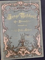 Auktion 368<br>"Junge M&auml;dchen" ein Almanach, illustriert, um 1900, IV. Jahrgang