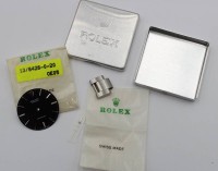 Auktion 368 / Los 2041 <br>Rolex Precision 6426 Ziffernblatt, Zeiger, plus Ersatz-Glied, in orig. Rolex Dose