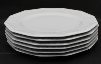 Auktion 368 / Los 8035 <br>6x grosse Platzteller "Rosenthal" D-30 cm