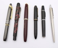 Auktion 368<br>6x div. Schreibger&auml;te, teilw. &auml;lter