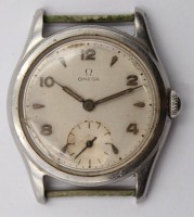 Auktion 368<br>vintage "Omega" HAU, Tragespuren, Werk steht, D-ca. 3 cm
