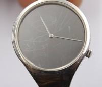 Auktion 368<br>Quartz Damen Spangenuhr, Design Georg Jensen, Danmark
