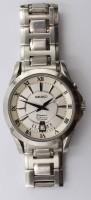 Auktion 368<br>Quartz HAU "Seiko" Premier Perpetual Calender, orig. Band, nicht gepr&uuml;ft, guter Zustand