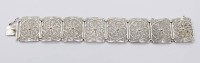 Auktion 368<br>835er Silber Armband, L- 17,5cm, ca.  25 gr.