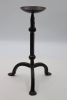Auktion 368<br>schmiedeeiserner Kerzenst&auml;nder, ca. H-36,5cm
