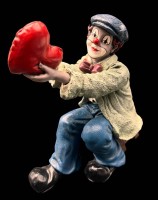 Auktion 368 / Los 15050 <br>gr. sitzender "Gilde" Clown mit Herz, H-18 cm