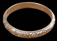 Auktion 368<br>Ring-835- mit Releifdekor, RG 69, 5,2 gr.