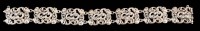 Auktion 368<br>Silberarmband-800., L-ca. 19,5 cm, ca. 36 gr.