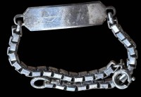 Auktion 368<br>Identit&auml;tsarmband, Silber-835- "Anja", L-20 cm, 20,6 gr