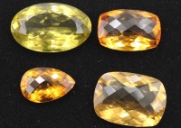 Auktion 368<br>4x div. Citrine, zus. ca. 55ct