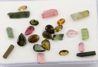 Auktion 368<br>Konvolut div. Turmaline, ca. 10,3ct