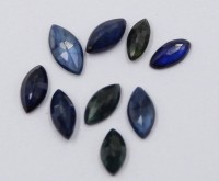 Auktion 368<br>Konvolut div. Saphire, zus. ca. 4ct