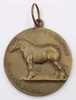 Auktion 368<br>Medaille des belgischen Landwirtschaftsministeriums aus dem Jahr 1964, D-4,5cm
