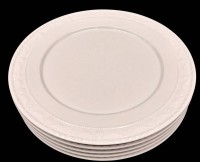 Auktion 368<br>6x grosse Platzteller "KPM" Berlin, Kurland, D-30 cm