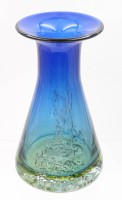 Auktion 368 / Los 10022 <br>Design Vase mit Blasen von Heinrich L&ouml;ffelhard, Schott Zwiesel, 60/70er Jahre, ca. H-26,8cm