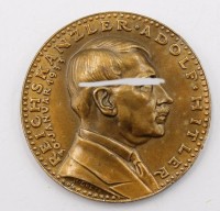 Auktion 368 / Los 7033 <br>Replik "Deutschland erwacht"-Medaille, ca. D-3,6cm