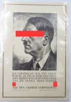 Auktion 368<br>Blanko-Urkunde, HJ