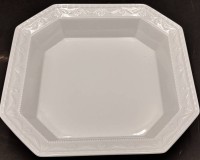 Auktion 368<br>kl. Gem&uuml;seschale  "KPM" Berlin, Kurland,  H-5 cm, 22x22 cm