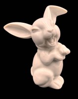 Auktion 368 / Los 8131 <br>grosser  lachender Hase "Rosenthal" H-13 cm, weiss
