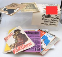 Auktion 368<br>Faksimilien aus Bilddokumentationen &uuml;ber das 3. Reich, wohl 70er Jahre