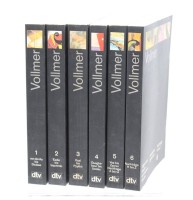 Auktion 368<br>Allgemeine Lexikon der bildenden K&uuml;nstler des 20. Jahrhunderts von Hans Vollmer, Band 1 bis 6