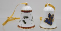 Auktion 368<br>2x Weihnachtsglocken von F&uuml;rstenberg ,