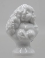 Auktion 368<br>kl. Meissen Doppel-B&uuml;ste , Bacchus u. Bacchantin 