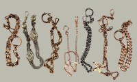 Auktion 368<br>7x div. Uhrenketten,