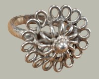 Auktion 368<br>Silberring-925-, RG 51, 6,2 gr.