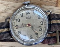 Auktion 368<br>mechan. DAU "Dubois" Werk l&auml;uft, Stoffband