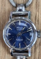 Auktion 368<br>mechan DAU "Wega" automatic, 21 Jewels, Werk l&auml;uft, Glas zerkratzt, Tragespuren