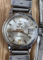 Auktion 368<br>mechan. DAU "Jovial" Stahlband, Werk l&auml;uft