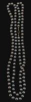 Auktion 369<br>schwere H&auml;matid-Halskette mit grossen Perlen, L-ca. 112 cm, 177,5 gr., Perlen D-ca. 8 mm
